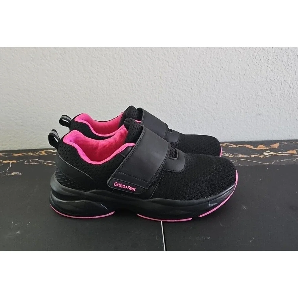Ortho+rest Women Diabetic Shoes with Adjustable Closure Orthopedic Walking Sz 10